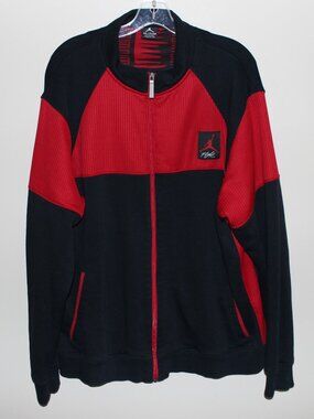 mint❤️vintage Nike Air Jordan Flight Jumpman full zip track top jacket sweater